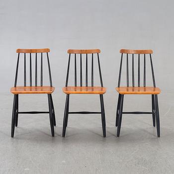 Chairs  6 pcs, Kährs, Nybro, 1970s.