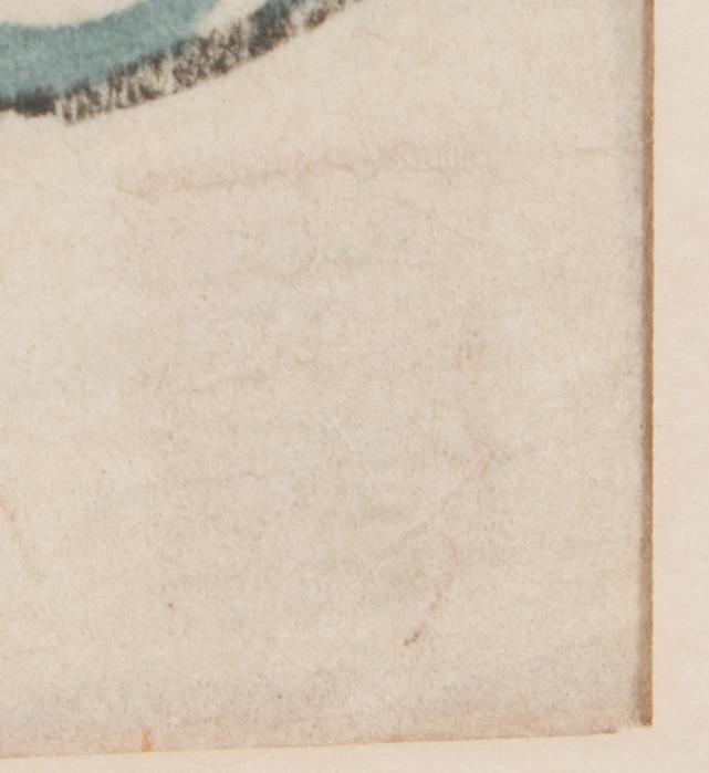 Färgträsnitt, 3 st, signerade Katsugawa Shunsho samt Kikugawa Eizan, efter,  sent 1800/tidigt 1900-tal, Japan.