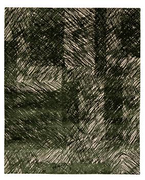 A carpet, "Forrest", Agra, hand knotted, ca 300 x 240 cm.