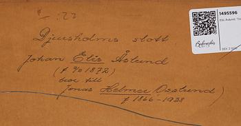 Elis Åslund, Borgholms slottsruin.