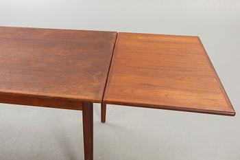 Matbord, teak, Holländskt utdrag, Danmark, 1960-tal.