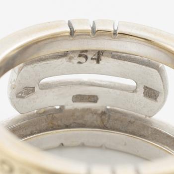 Bulgari, ring, 18K white gold, "Parenthesis".