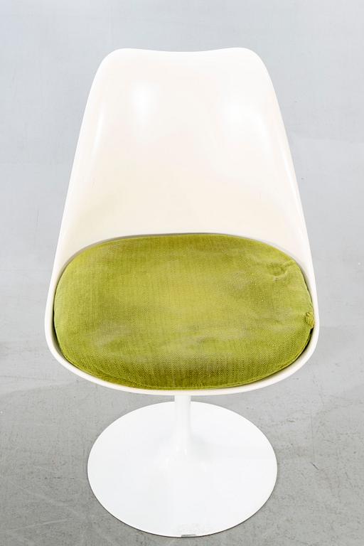 Eero Saarinen, stolar, 6 st, "Tulip", Knoll International, 1900-talets slut.