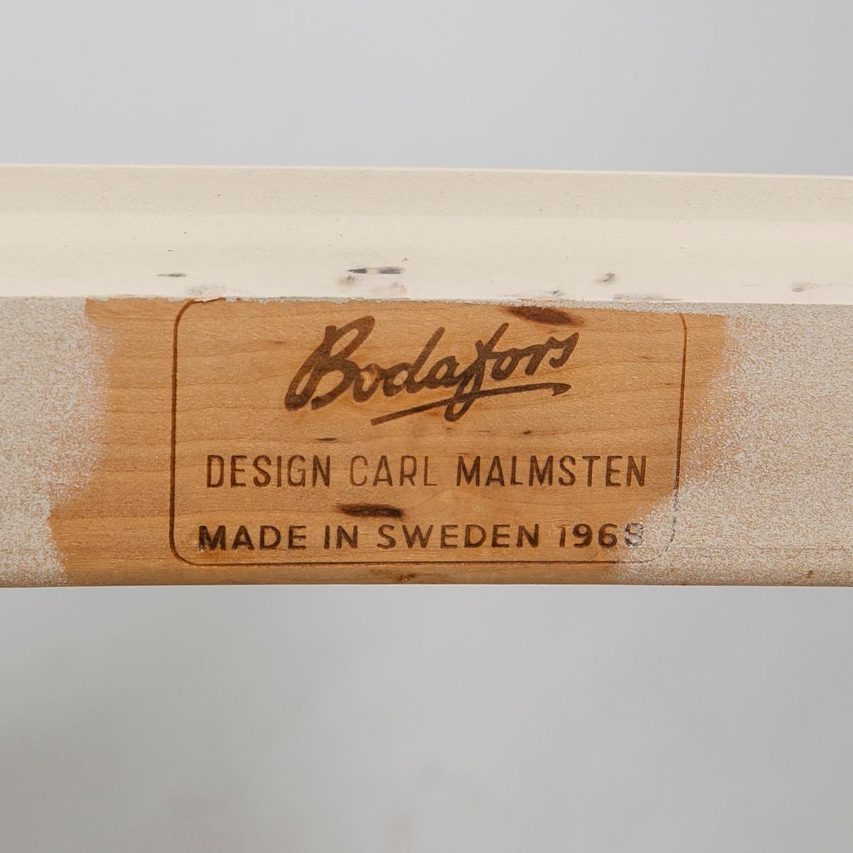 Carl Malmsten, matbord samt stolar 6 st "Herrgården" Bodafors senare delen av 1900-talet.