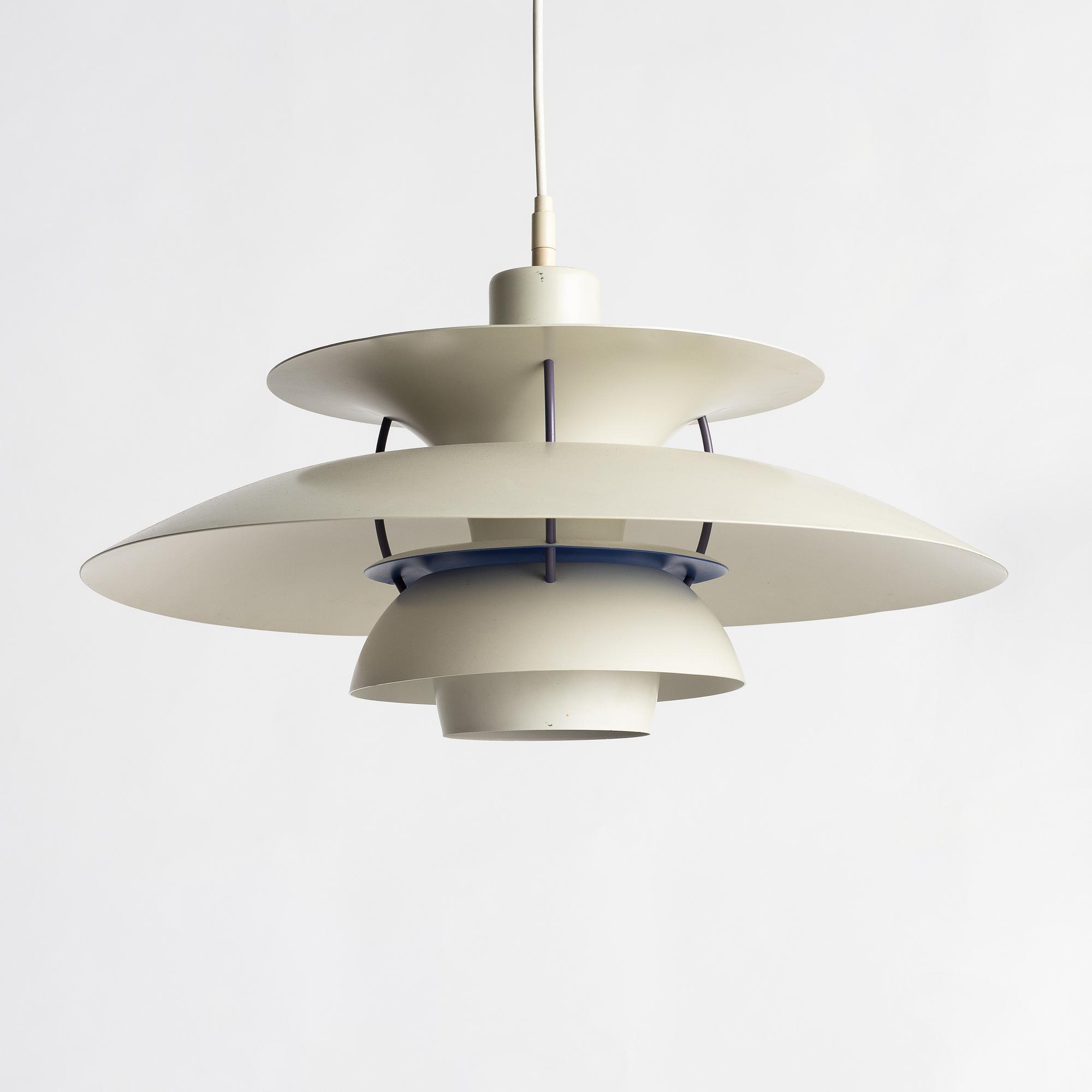 Poul Henningsen, ceiling lamp, "PH5", Louis Poulsen, Denmark.