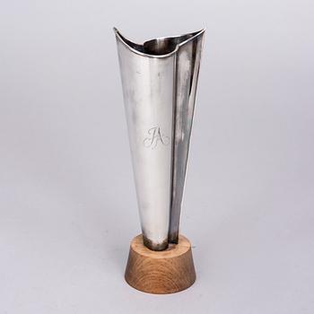 VAS, silver, "Liekki" Tapio Wirkkala, Kultakeskus, Tavastehus 1962.