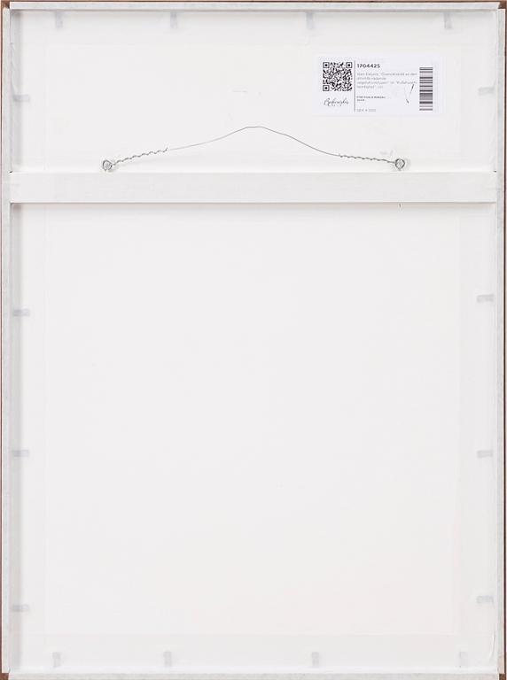 Sten Eklund, "Översiktsbild av den ditintills rådande vegetationstypen" Ur "Kullahusets hemlighet".