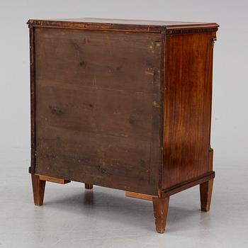 A northern european chestof drawers, early 19th century.