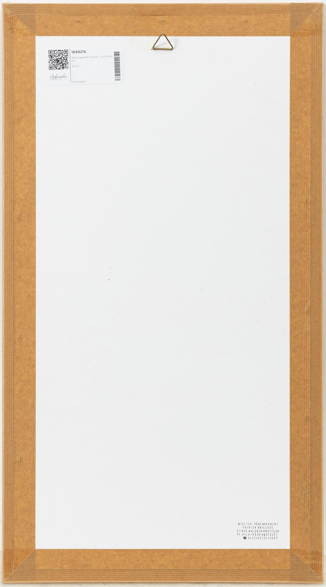 Karl Lagerfeld, Daniela, Loro Piana.