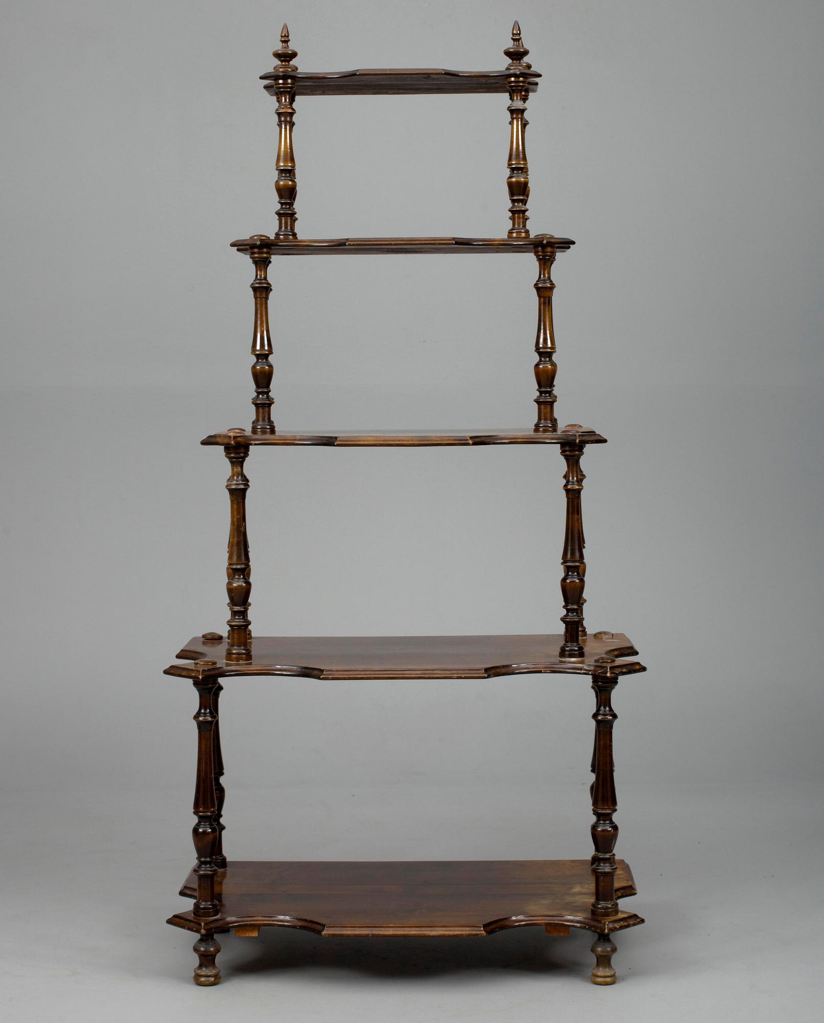 ÉTAGÈRE, 1800-talets slut.