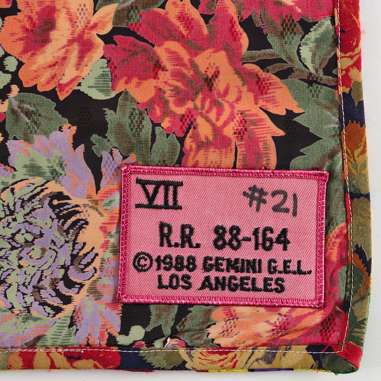 Robert Rauschenberg, "Samarkand Stitches VII".