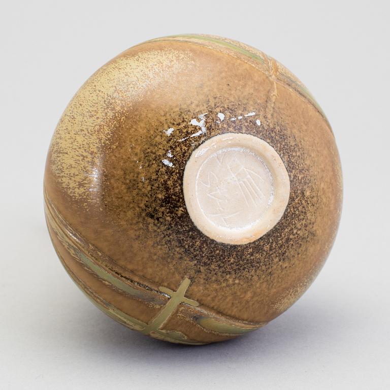 STIG LINDBERG, a stoneware vase, Gustavsberg 1950s.