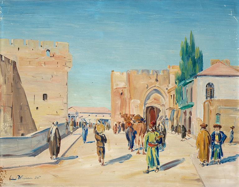 Ludwig Blum, Jaffa Gate, Jerusalem.
