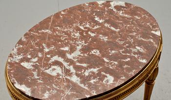 SALONGSMÖBEL, 8 delar. Gustaviansk stil, 1900-tal.