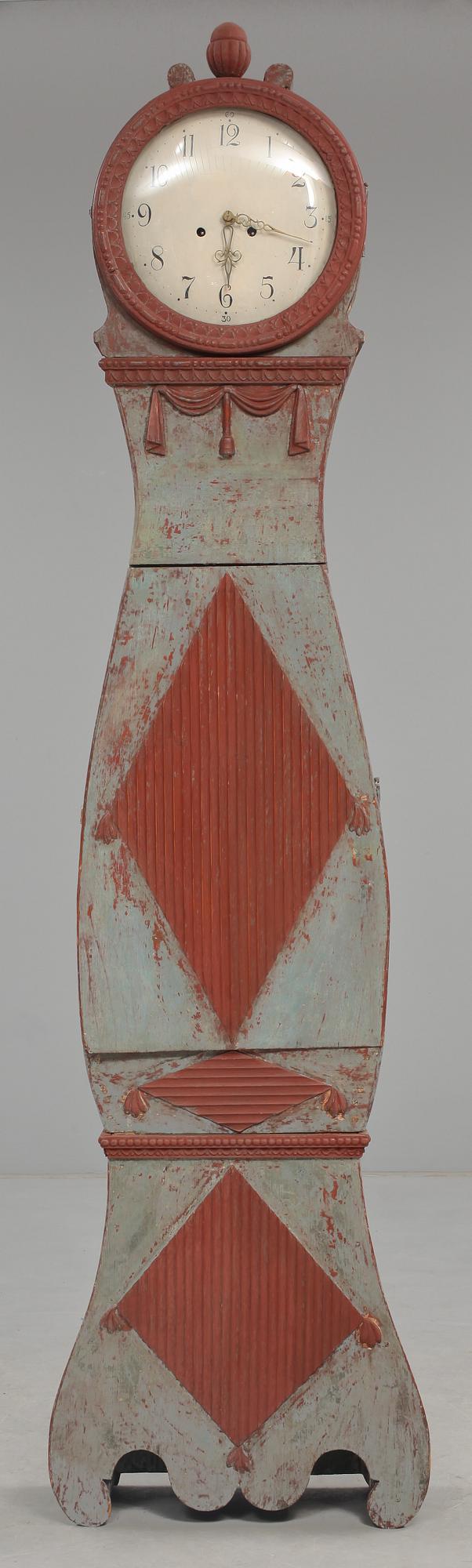 GOLVUR, gustavianskt, sent 1700-tal/tidigt 1800-tal.