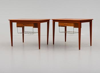 SÄNGBORD, 1 par, 1900-talets andra hälft.