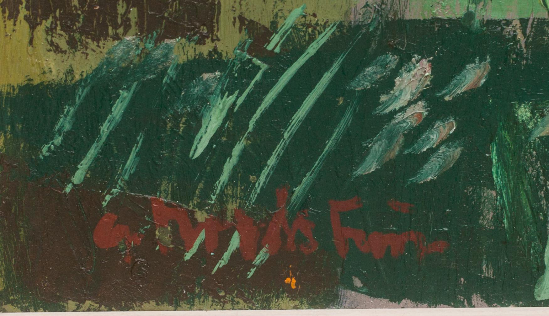 GERHARD NORDSTRÖM, olja på duk, signerad.