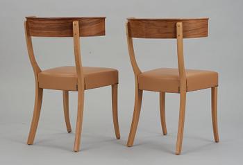 JOSEF FRANK, stolar, ett par, Firma Svenskt Tenn, modell 300.