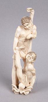 FIGURIN, ben, Meiji, Japan, (1868-1912).