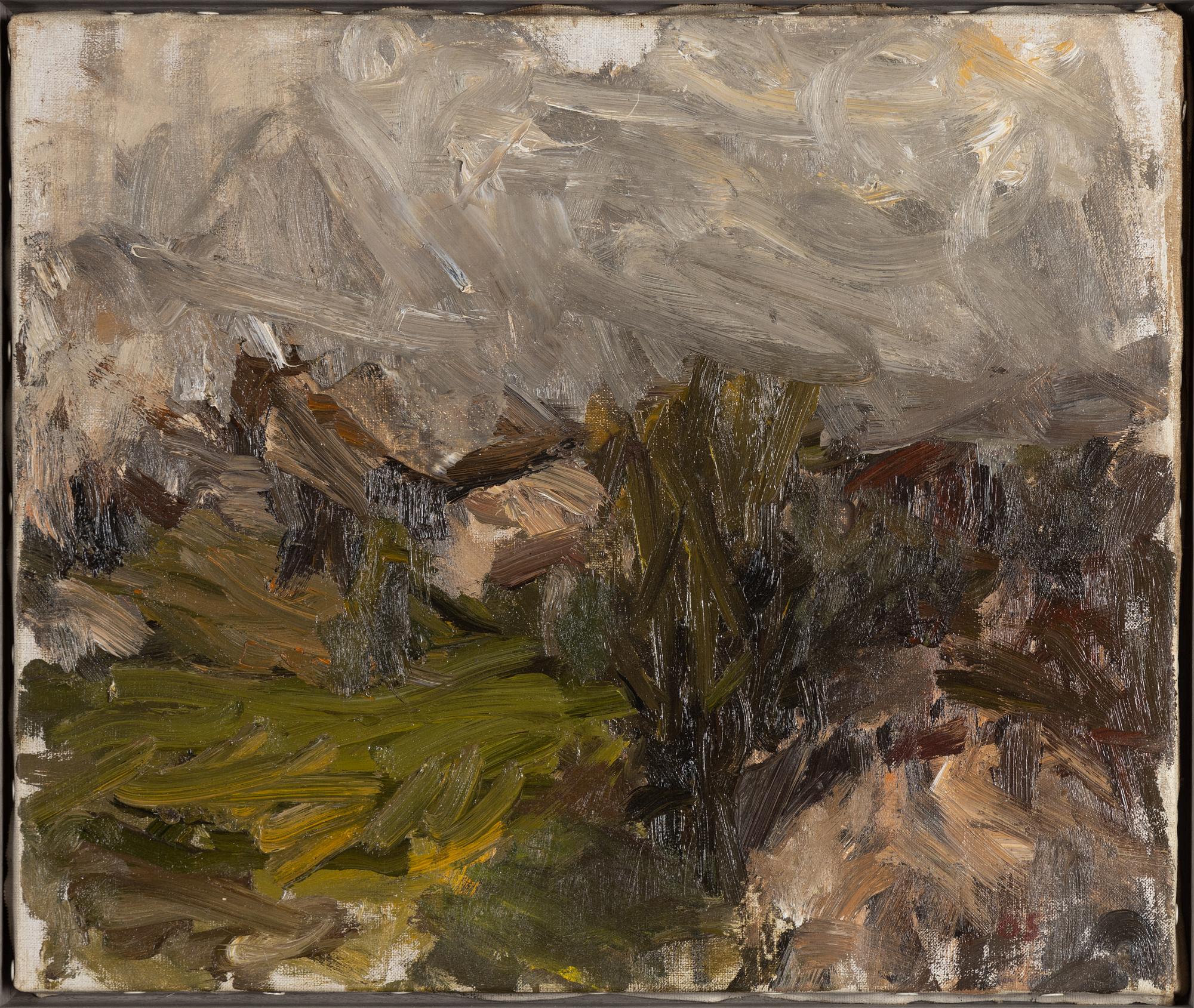 Olle Skagerfors, olja på duk, signerad OS.