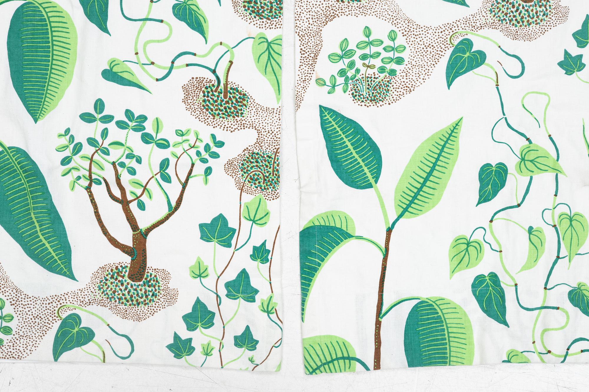 Josef Frank, curtains, a pair, "Window", Svenskt Tenn.