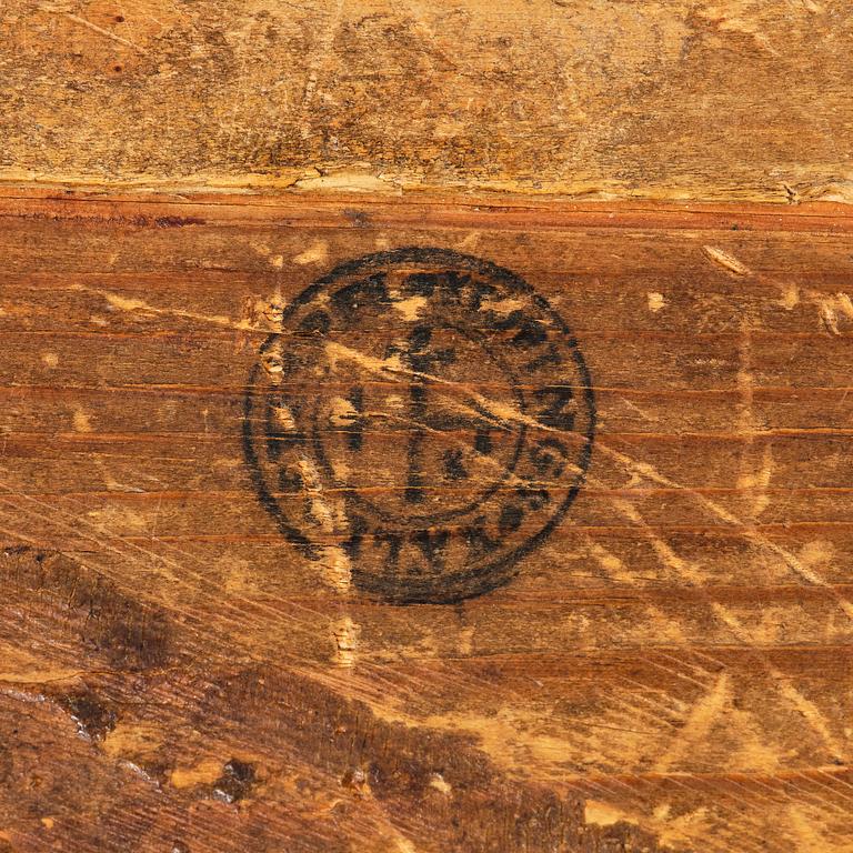 A burr-alder box by J. Sjölin (master 1767-85).