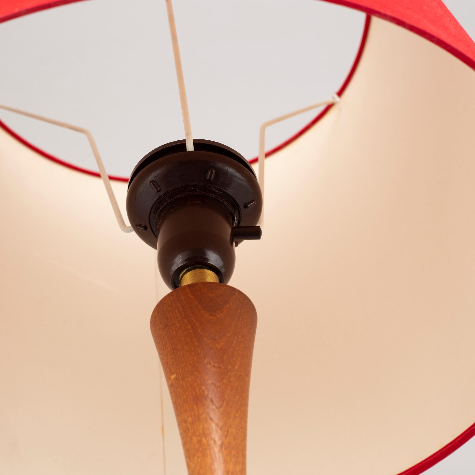 Bordslampa, Bergboms, 1960-tal.