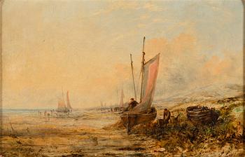 John Callow, oil on canvas, signed.