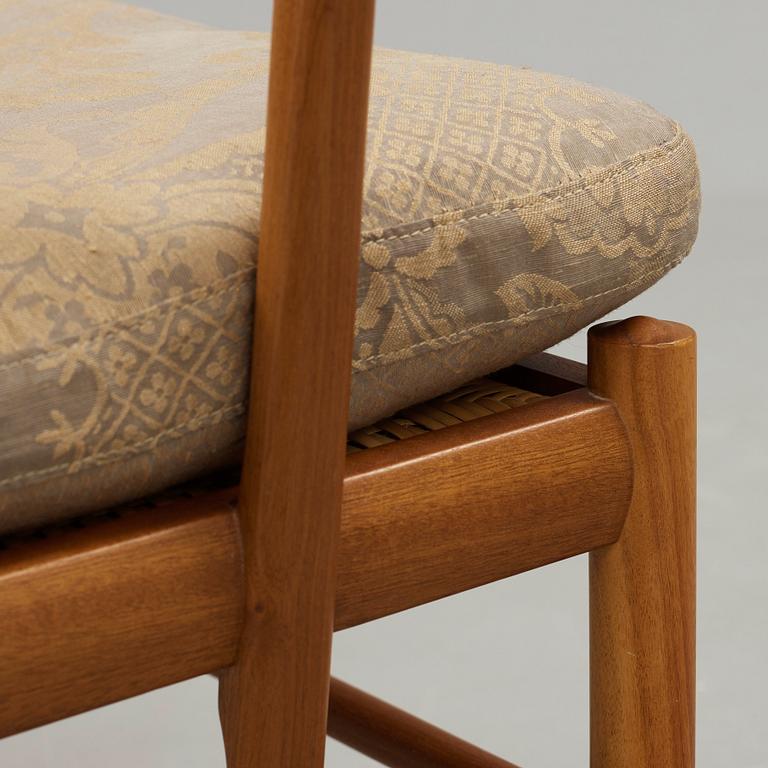 Ole Wanscher, fåtöljer, ett par "Colonial Chair", PJ-149, Poul Jeppesen, Danmark 1960-70-tal.
