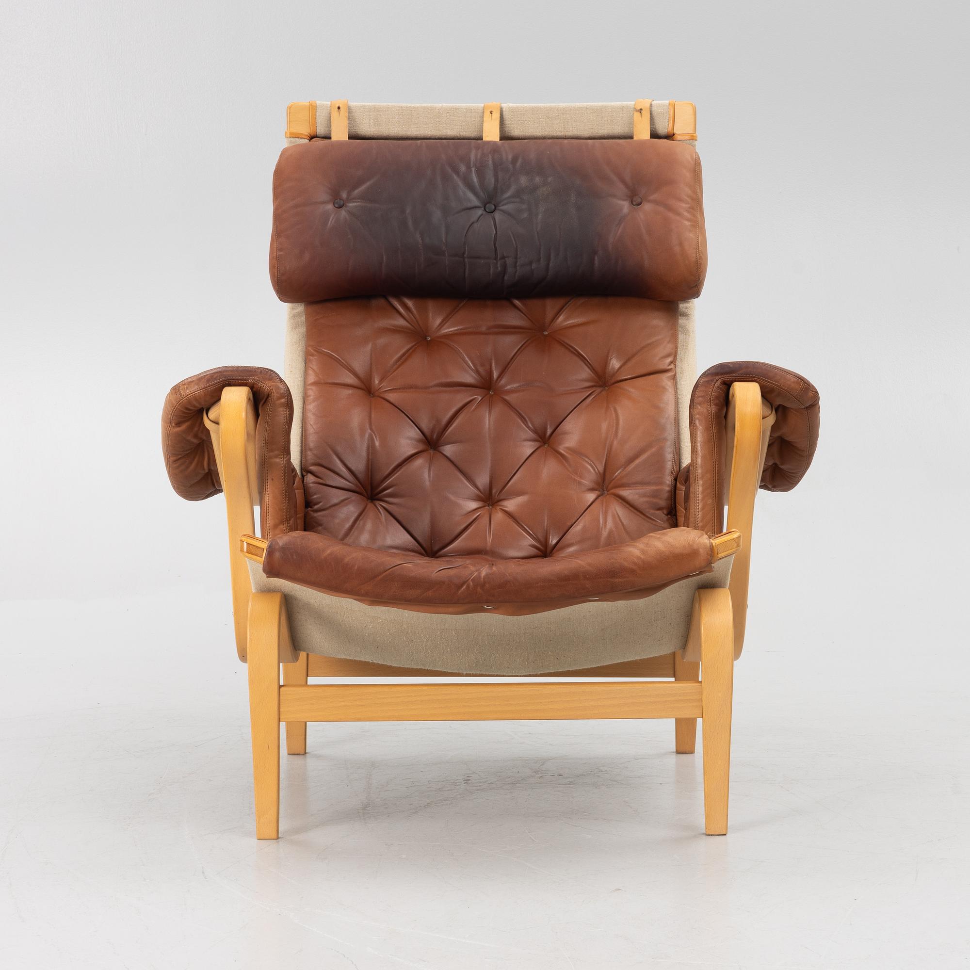 Bruno Mathsson, a 'Pernilla' armchair, Dux.