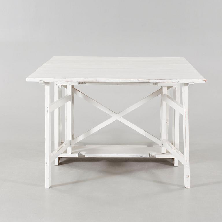A folding table from the secodn half of the 20th century.