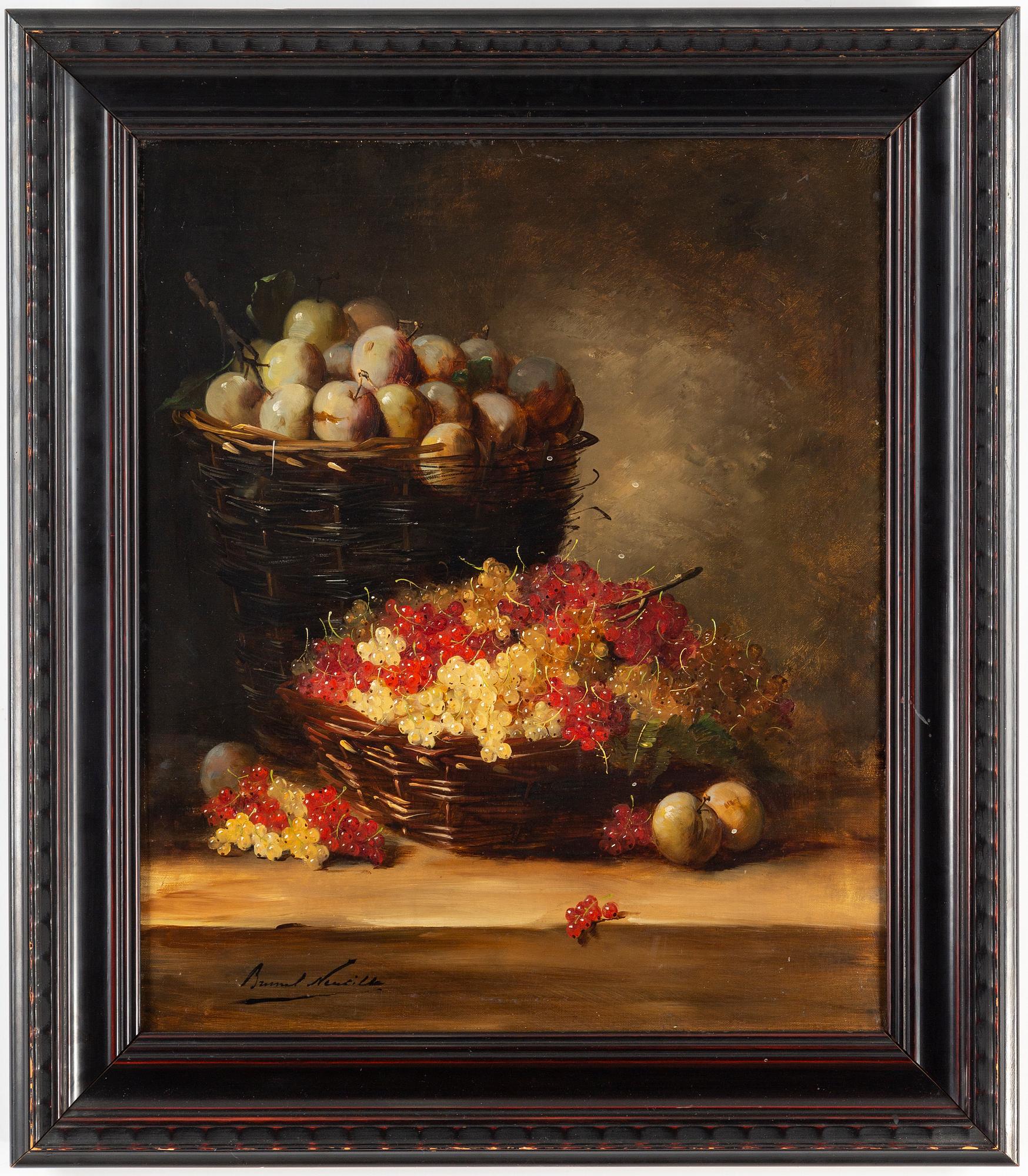 BERNARD NEUVILLE, oil on canvas, signed.