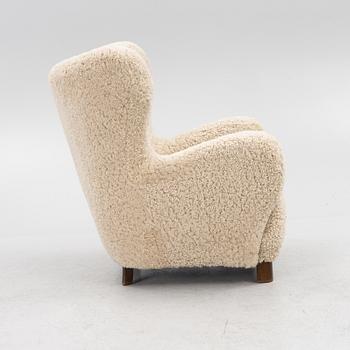 A Scandinavian Modern armchair, mid-20th Century.