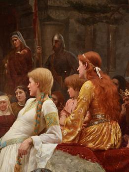 Edmund Blair Leighton, "Faded Laurels".