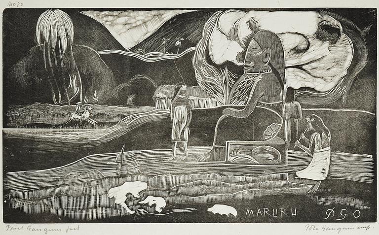 Paul Gauguin, "Maruru".