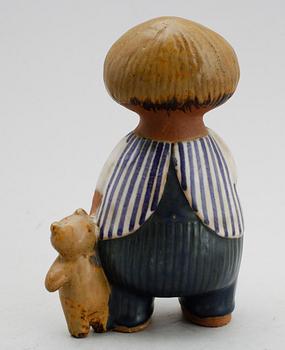 FIGUR, stengods, "Malin", Lisa Larson, Gustavsberg.