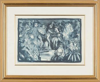 Peter Dahl, lithograph, signed and numbered 31/150.