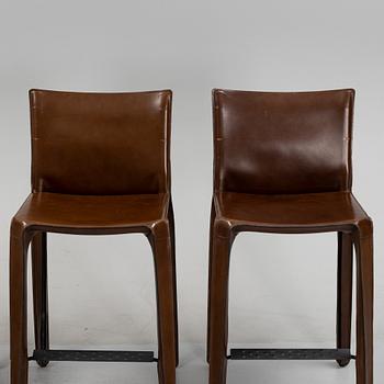 Mario Bellini, barstolar, 4 st "410 CAB" för Cassina, Italien, 2000-tal.