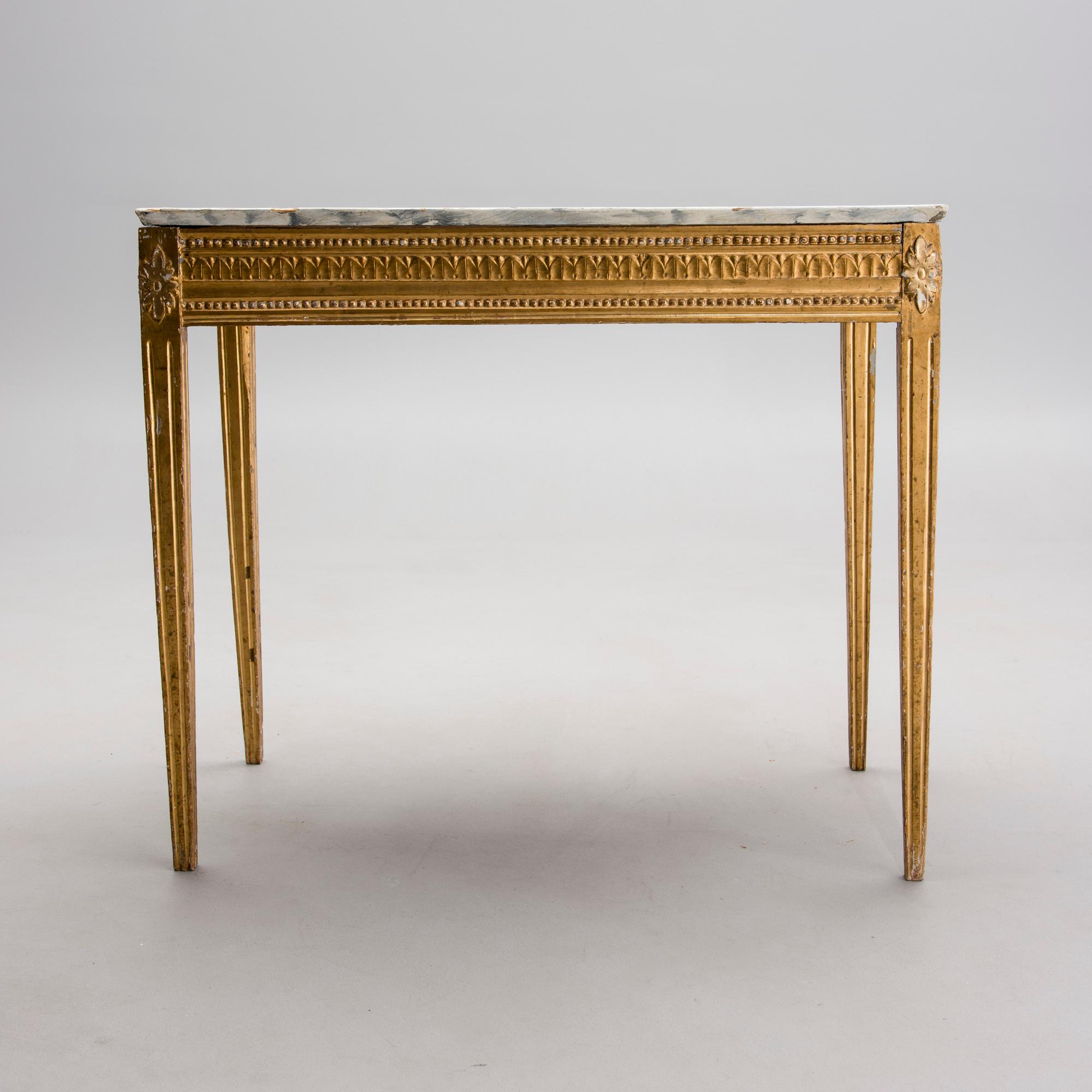 KONSOLBORD, gustavianskt 1700-talets slut.