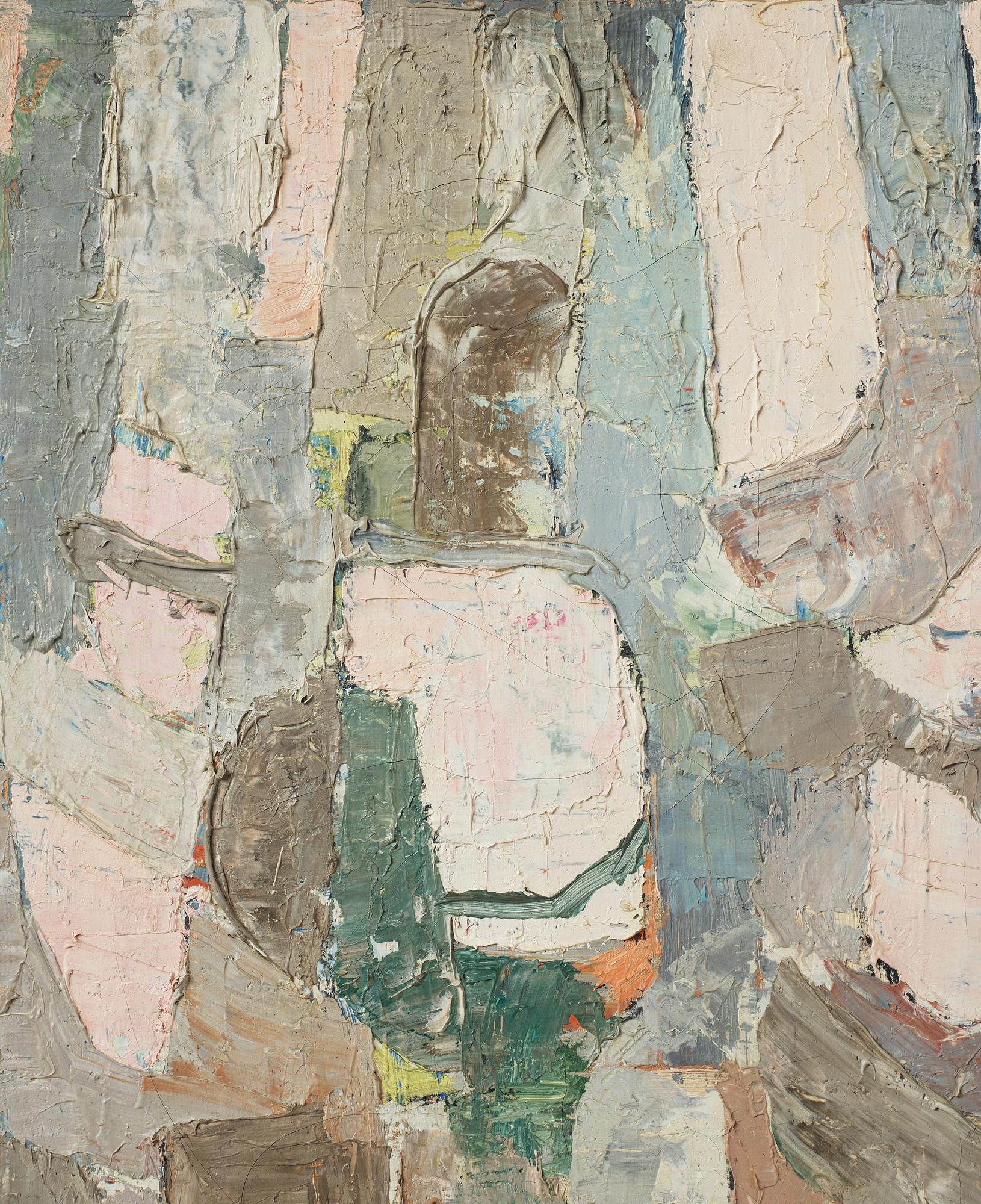 Philip von Schantz, oil on canvas. Signed and dated -59.