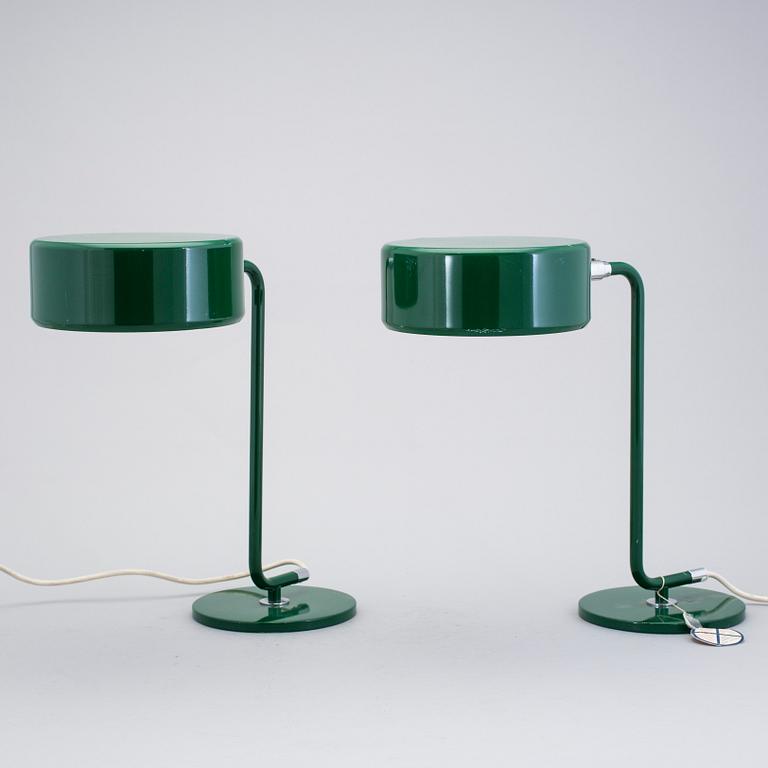 A PAIR TABLE LAMPS, "OS-lampan" by Anders Pehrson, Ateljé Lyktan, Åhus, second half of the 20th century.
