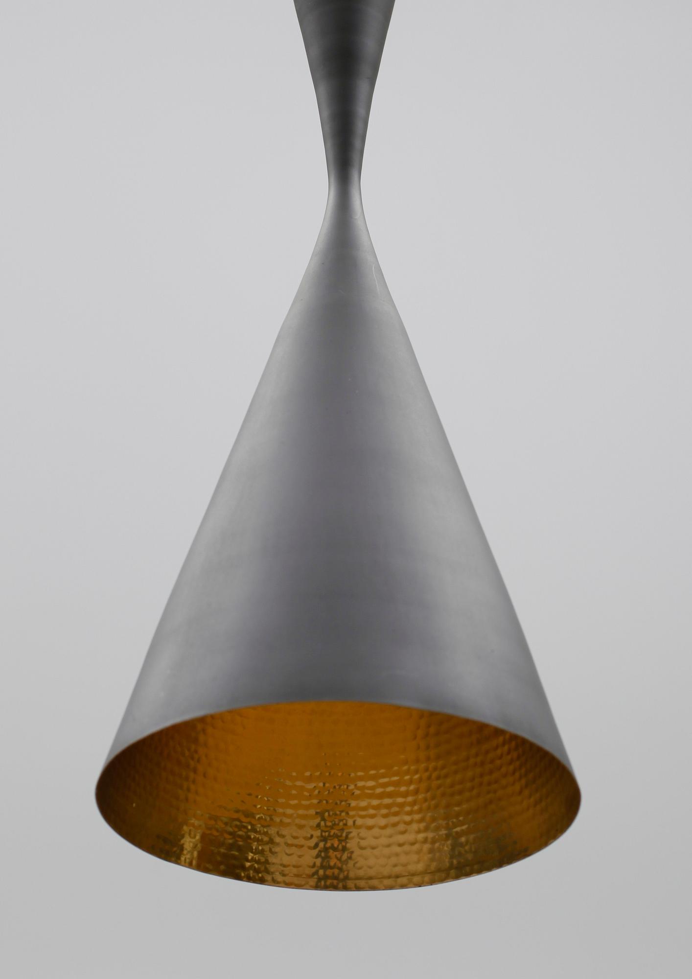 TAKLAMPA, "Beat Light Tall", Tom Dixon, 2000-tal. Höjd ca 41 cm.