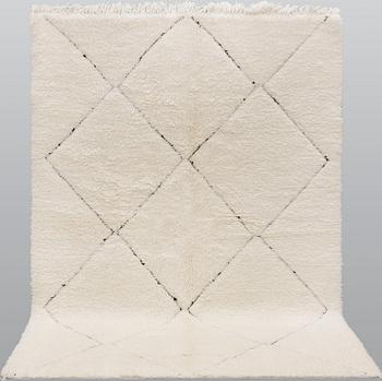 A moroccan carpet, ca 248 x 167 cm.