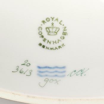 A Royal Copenhagen 'Flora Danica' tureen with cover, Denmark, 20th Century.