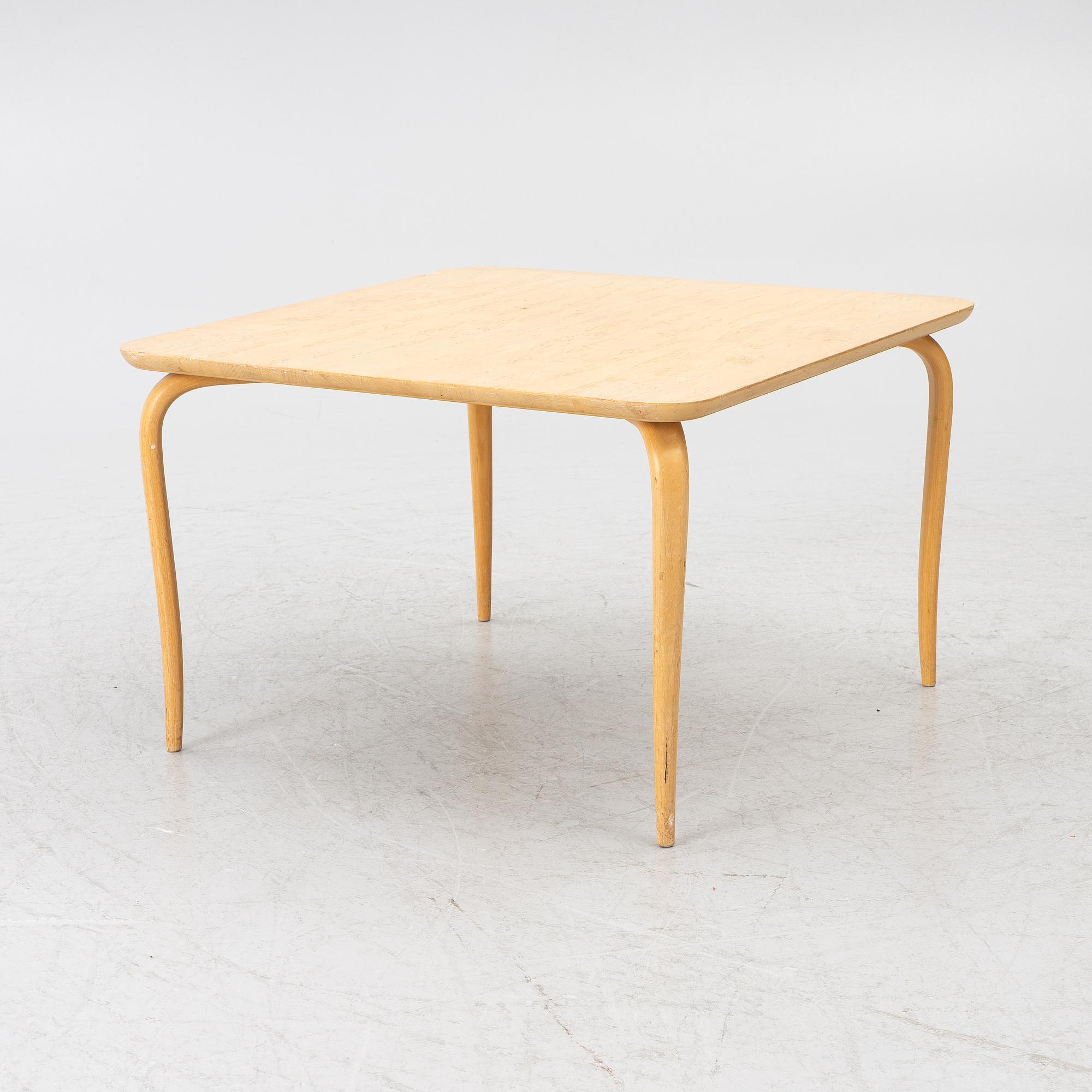 Bruno Mathsson, Coffee table, Firma Karl Mathsson, Värnamo, 1968.
