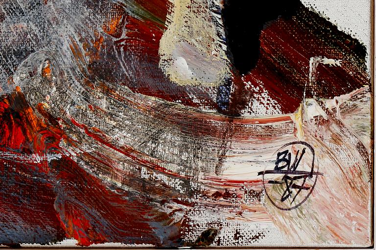 BERNDT WENNSTRÖM, olja på duk, signerad, daterad -87.