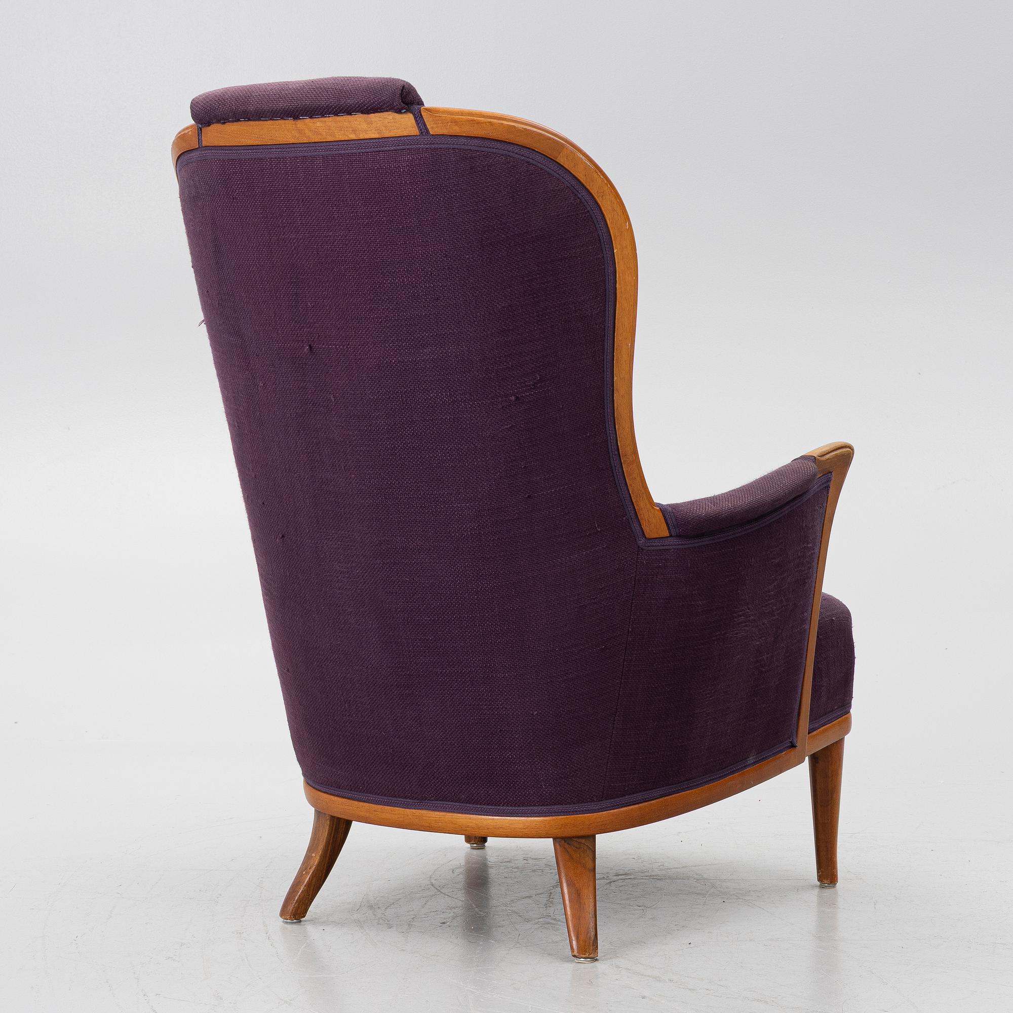 Carl Malmsten, Armchair, “Vår fru”, Bodafors, 1960s.