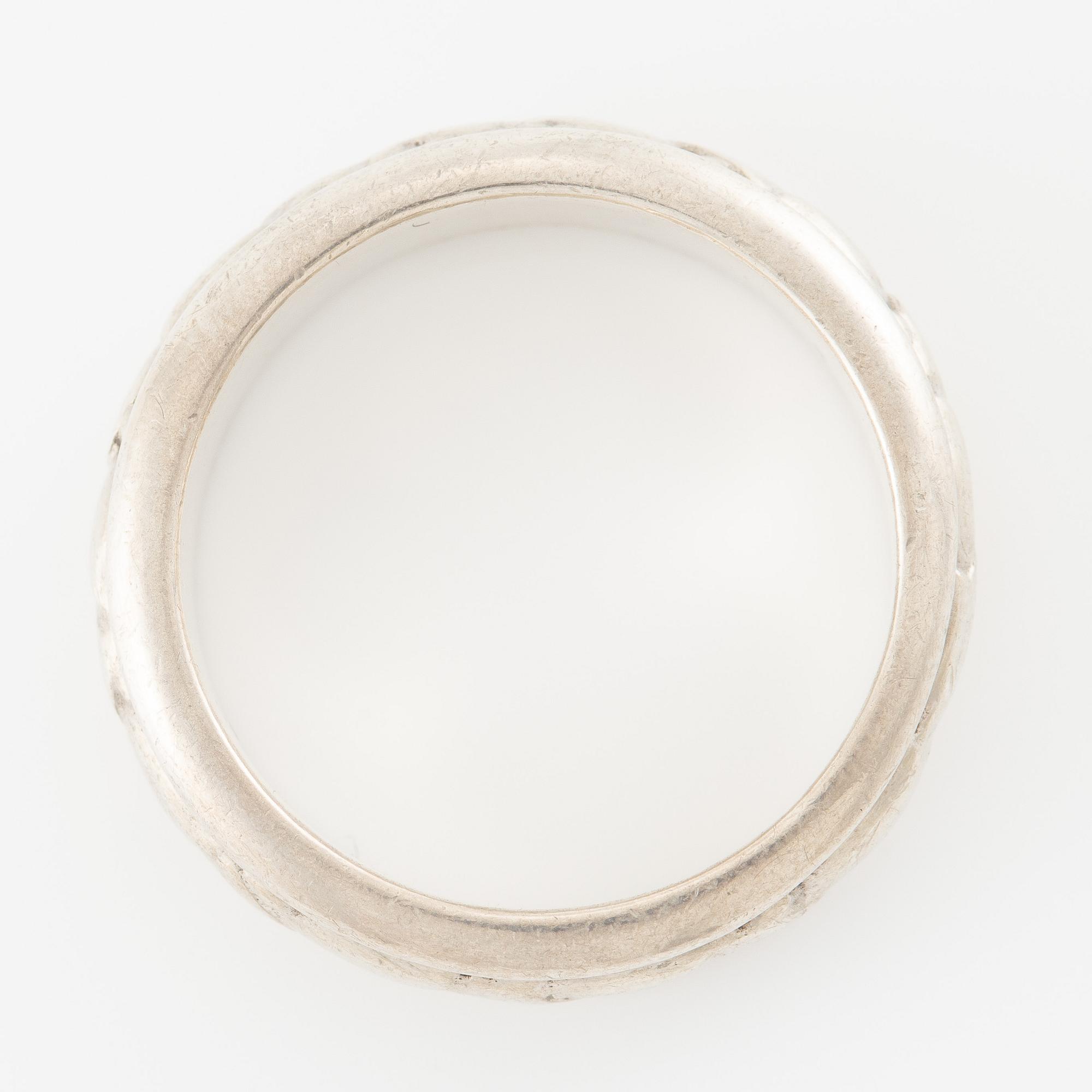 Ring, Georg Jensen, silver,.