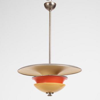 Erik Tidstrand, a ceiling lamp, model "28903", Nordiska Kompaniet 1930s.