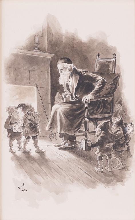 Jenny Nyström, The Gnomes.